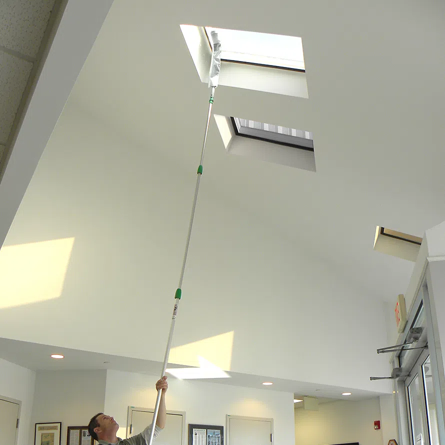 Skylight cleaning