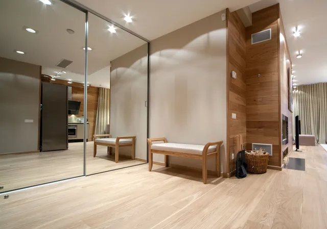 Closet Mirror Cleaning