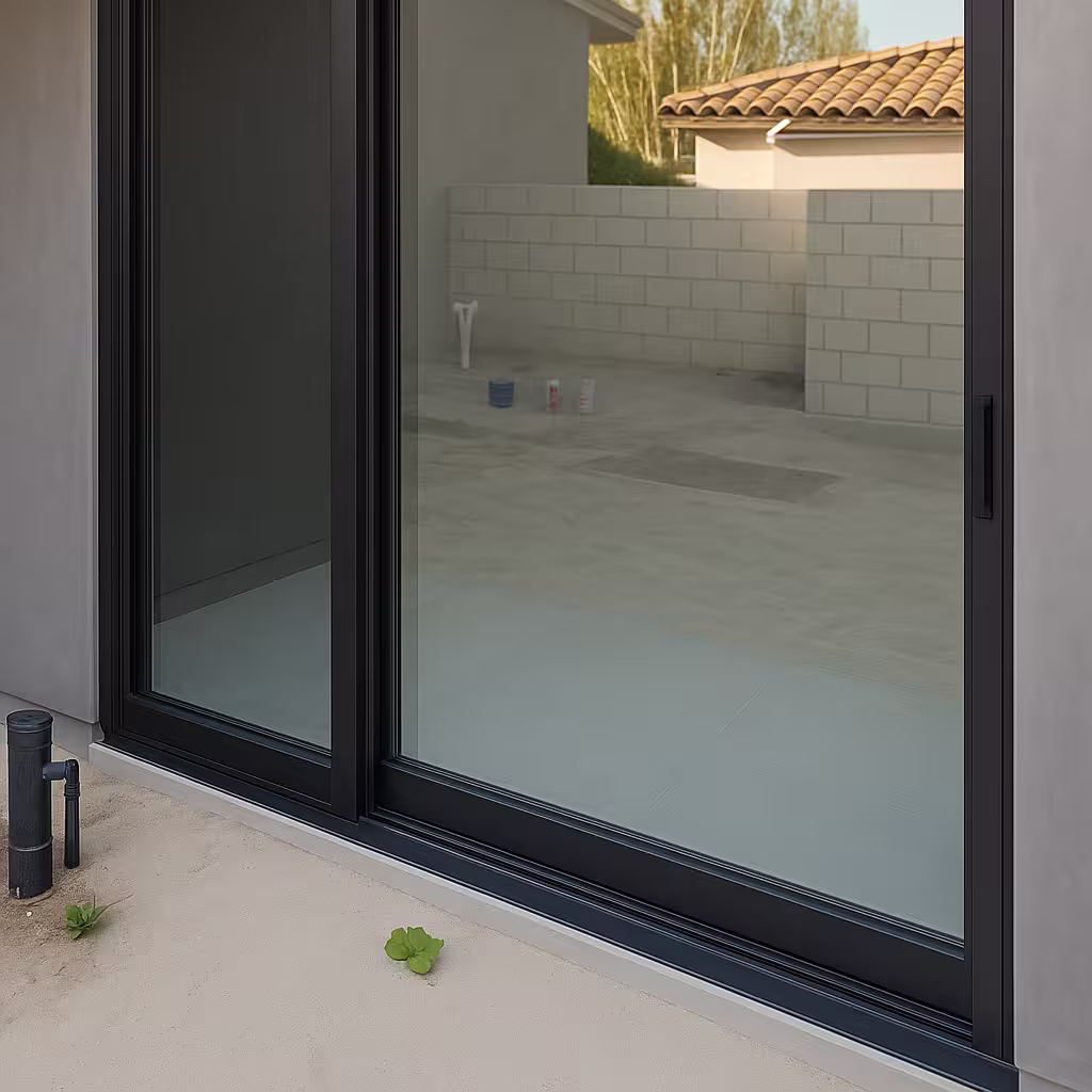 Cleaned Post Construction Window