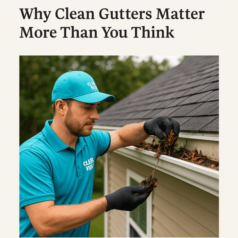 Why Clean Gutters Matter More Than You Think
